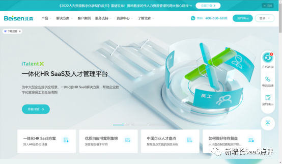 2023年国内十大SaaS系统公司排名