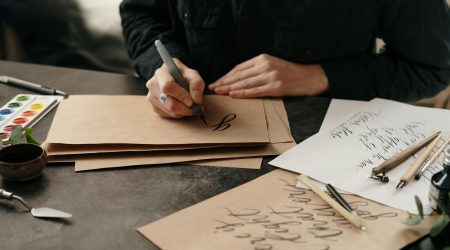 ps怎么做海报水墨字体设计