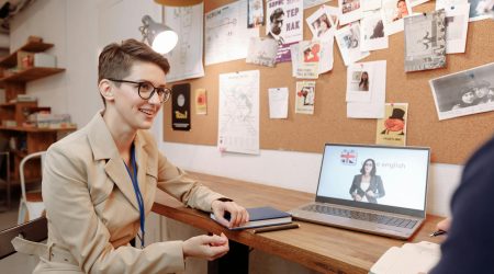 抖音怎么录英语课程包