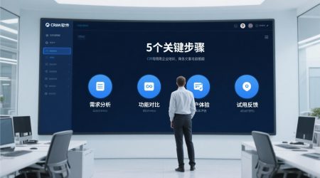crm软件怎么选？5个关键步骤助你决策