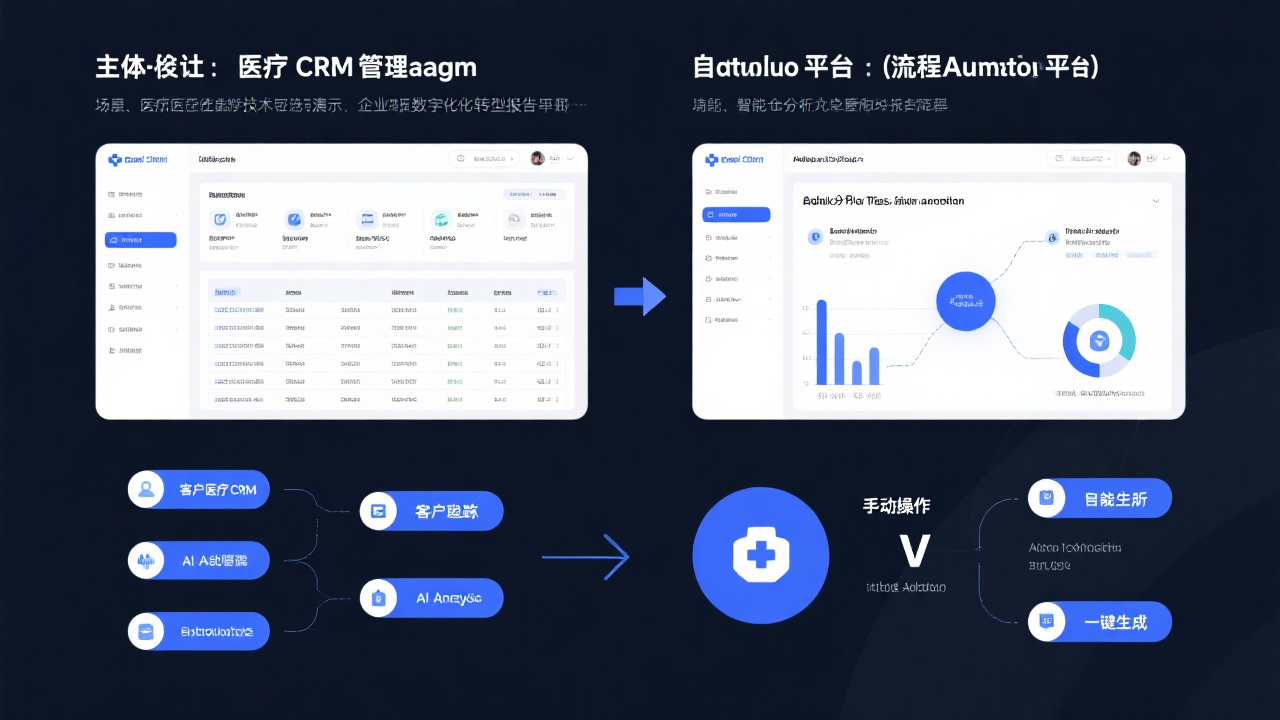 医疗CRM管理系统与自动化平台对比：功能差异大吗？