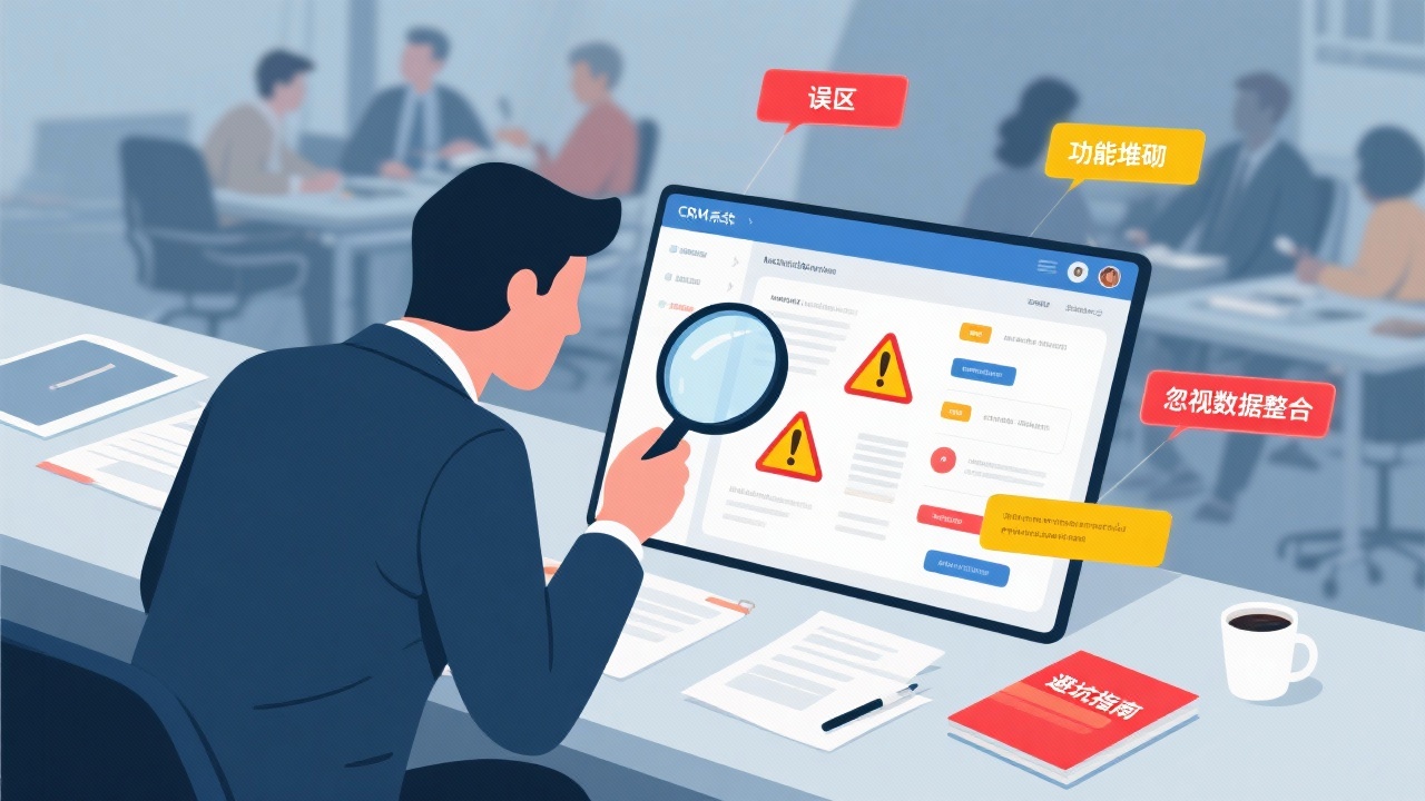 选购CRM营销自动化前必看:5个常见误区避坑指南