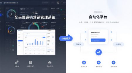 全渠道营销管理系统与自动化平台对比：功能差异详解