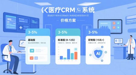 买医疗CRM管理系统要花多少钱？不同方案价格解析