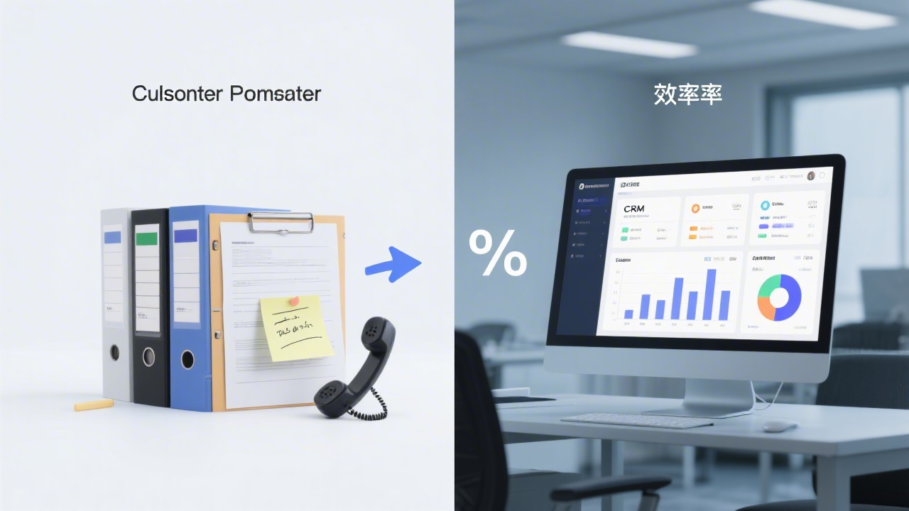 客户跟进管理系统与传统方法对比：效率提升多少？